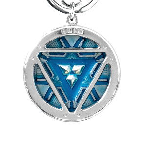 Marvel Metall-Schlüsselanhänger Iron Man Arc Reactor