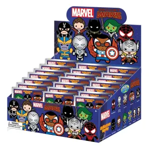 Marvel Secret Wars 3D PVC-Taschenanhänger Serie 1 Blind Bag Display (24)
