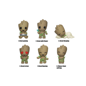 Guardian of the Galaxy 3D Magnete Groot Series 2 Display (12)         