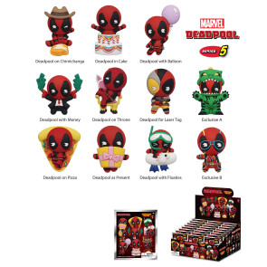 Deadpool PVC-Taschenanhänger Series 5 Display (24)