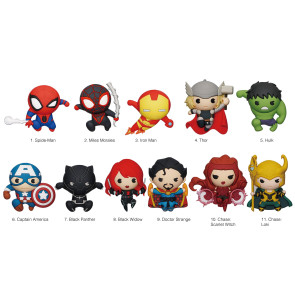 Marvel PVC-Taschenanhänger Classics Display (24)