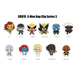 Marvel 3D PVC-Taschenanhänger X-men Classic Serie 3 Display (24)