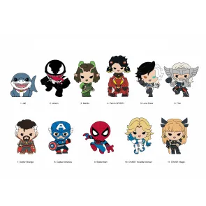 Marvel Rivals 3D PVC-Taschenanhänger Series 16 Display (24)