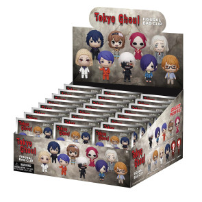 Tokyo Ghoul 3D PVC-Taschenanhänger Series 2 Display (24)