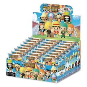 One Piece 3D PVC-Taschenanhänger Serie 1 Display (24)