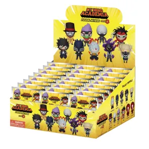 My Hero Academia 3D PVC-Taschenanhänger Serie 6 Display  (24)