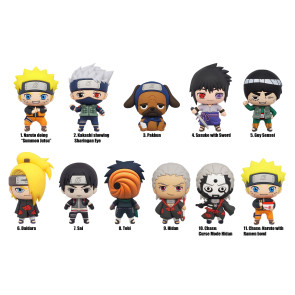 Naruto Shippuden PVC-Taschenanhänger Series 3 Display (24)