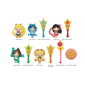 Sailor Moon 3D PVC-Taschenanhänger Series 4 Display (24)