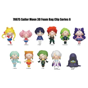 Sailor Moon 3D PVC-Taschenanhänger Series 6 Display (24)            