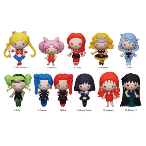 Sailor Moon 3D PVC-Taschenanhänger Series 8 Display (24)