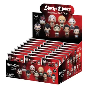 Black Clover 3D PVC-Taschenanhänger Serie 1 Display (24)