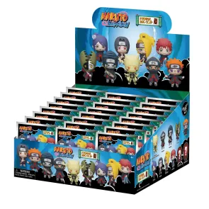 Naruto 3D PVC-Taschenanhänger Serie 7 Display  (24)