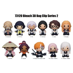Bleach 3D PVC-Taschenanhänger Series 2 Display (24)      