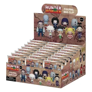 Hunter x Hunter 3D PVC-Taschenanhänger Serie 3 Display (24)