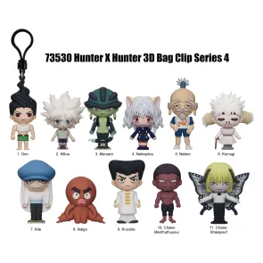 Hunter x Hunter 3D PVC-Taschenanhänger Serie 4 Blind Bag Display (24)