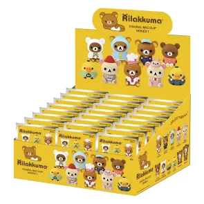 Rilakkuma 3D PVC-Taschenanhänger Serie 1 Blind Bag Display (24)