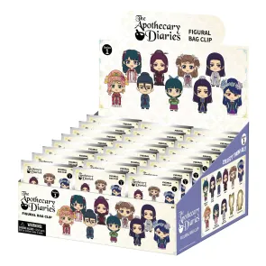 Die Tagebücher der Apothekerin 3D PVC-Taschenanhänger Serie 1 Display (24)
