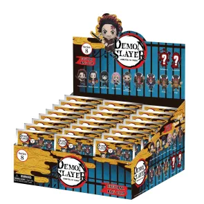 Demon Slayer Season 3 3D PVC-Taschenanhänger Serie 8 Display  (24)