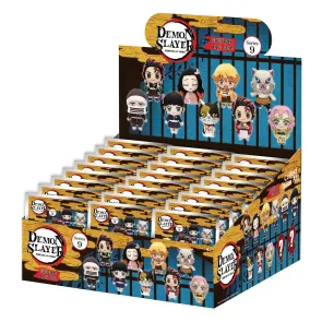 Demon Slayer: Kimetsu no Yaiba 3D PVC-Taschenanhänger Serie 9 Blind Bag Display (24)
