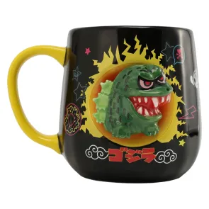Tokidoki x Godzilla Tasse 2D Relief Figural
