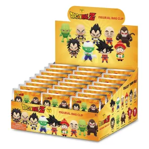 Dragon Ball Z 3D Schaumstoff-Taschenanhänger Serie 1 Display (24)