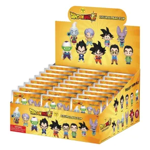 Dragon Ball Super 3D PVC-Taschenanhänger Serie 1 Display (24)