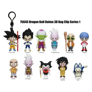 Dragon Ball Daima 3D PVC-Taschenanhänger Serie 1 Blind Bag Display (24)