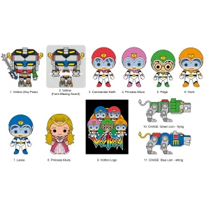 Voltron PVC-Taschenanhänger 40th Anniversary Display (24)
