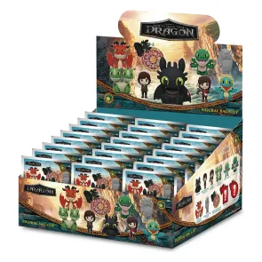 Drachenzähmen leicht gemacht 3D PVC-Taschenanhänger Serie 2 Display (24)