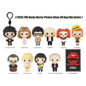 The Rocky Horror Picture Show 3D PVC-Taschenanhänger Serie 1 Blind Bag Display (24)