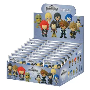 Kingdom Hearts 3D PVC-Taschenanhänger Series 3 Display (24)