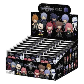 Kingdom Hearts 3D PVC-Taschenanhänger Serie 4 Display (24)