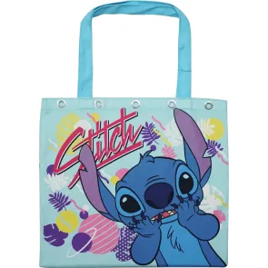 Stitch Tragetasche blau