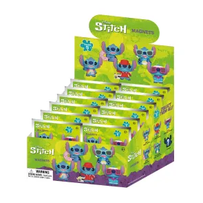 Lilo & Stitch 3D Magnete Stitch Series 5 Blind Pack Display (12)     