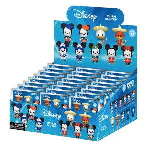Mickey & Minnie Around the World 3D PVC-Taschenanhänger Serie 1 Blind Bag Display (24)