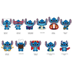 Lilo & Stitch 3D PVC-Taschenanhänger Series 7 Display (24)