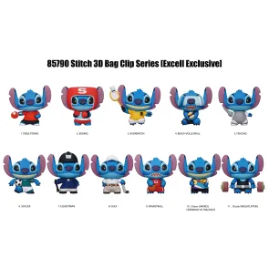 Lilo & Stitch 3D PVC-Taschenanhänger Series 1 Sport Display (24)      