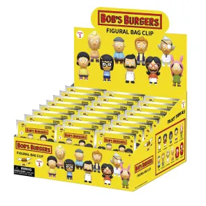 Bob's Burgers 3D PVC-Taschenanhänger Serie 1 Display  (24)