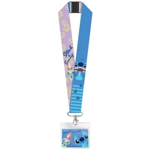 Stitch Luxus-Schlüsselband mit Kartenhalter