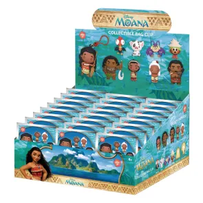 Vaiana 3D PVC-Taschenanhänger Serie 2 Display (24)