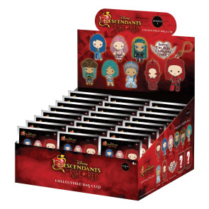 Descendants 3D PVC-Taschenanhänger Serie 1 Display (24)