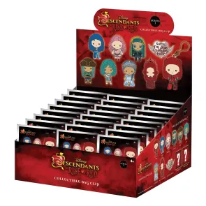 Descendants 3D PVC-Taschenanhänger Serie 1 Display (24)
