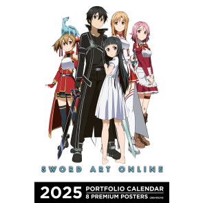 Sword Art Online Portfolio Kalender 2025 *Englische Version*