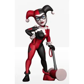 DC Comics Minix Figur Harley Quinn with hammer New Suit 12 cm