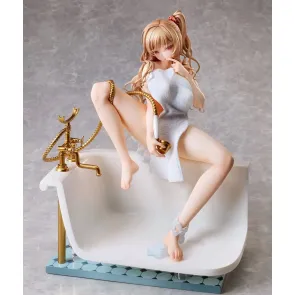 Original Character PVC Figur Girl in the Bath Illustration by Ponzu 26 cm