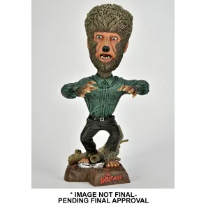 Universal Monsters Head Knocker Wackelkopf-Figur Wolf Man 20 cm