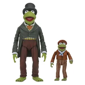 Die Muppets Weihnachtsgeschichte Ultimate Actionfiguren 2er-Pack Kermit as Bob Cratchit & Robin as Tiny Tim 18 cm