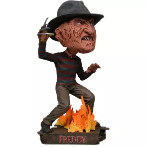 Nightmare On Elm Street Head Knocker Wackelkopf-Figur Freddy Krueger 18 cm
