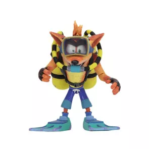Crash Bandicoot Deluxe Actionfigur Scuba Crash 14 cm