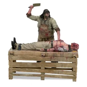 Texas Chainsaw Massacre: The Beginning Diorama Actionfigur Leatherface Slaughterhouse Boxed Set 18 cm
